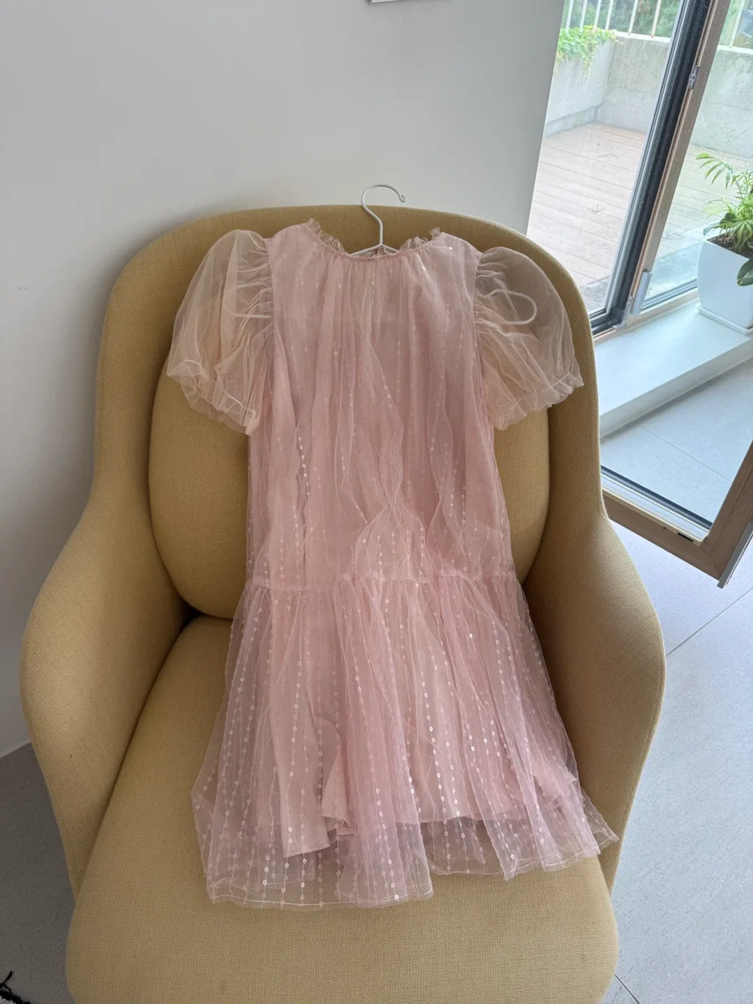 145 룰라비 아동 핑크 드레스