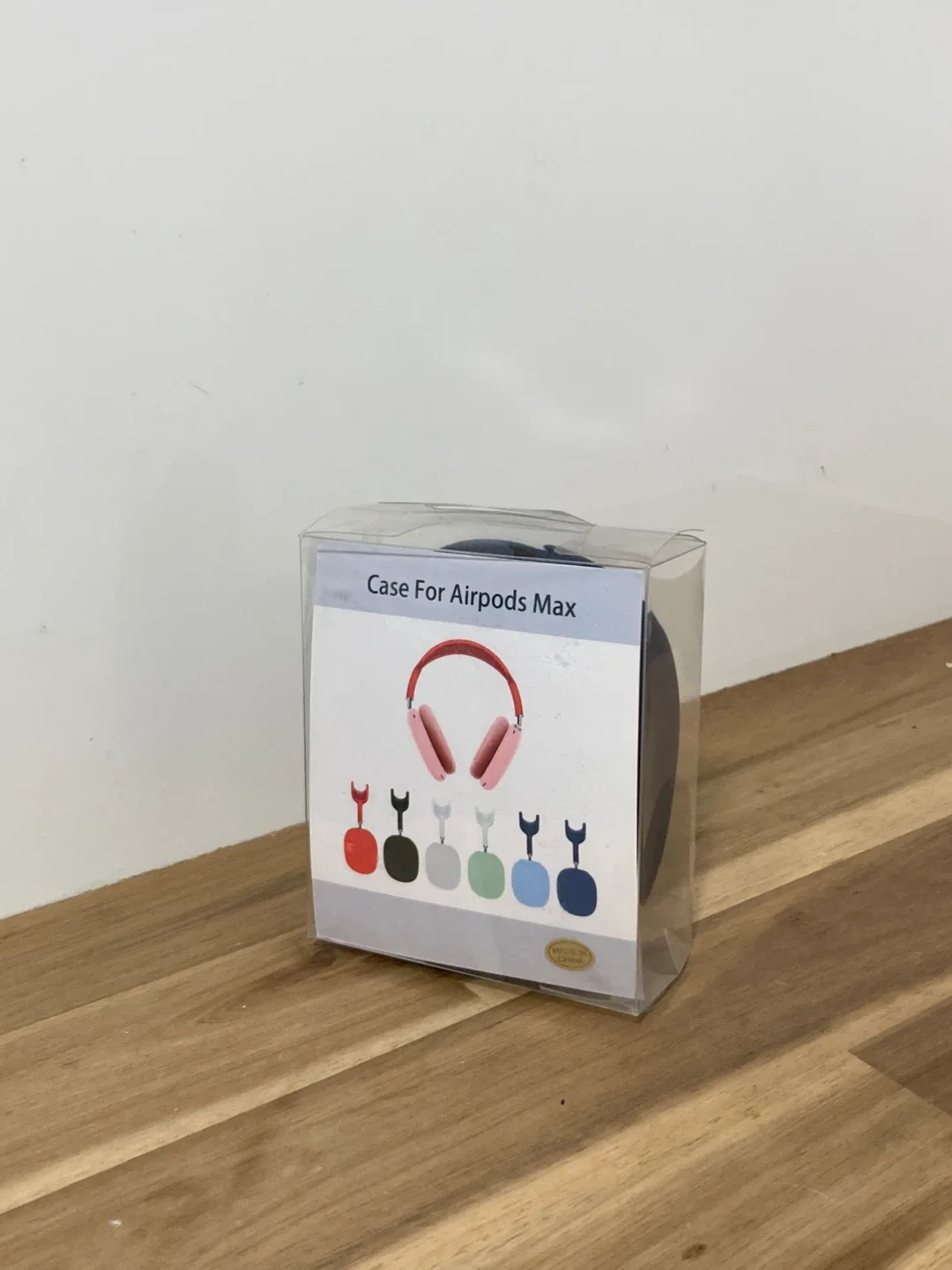 AirPods Max 에어팟 맥스 실리콘 클리어 투명 케이스 미사용 새상품 미개봉