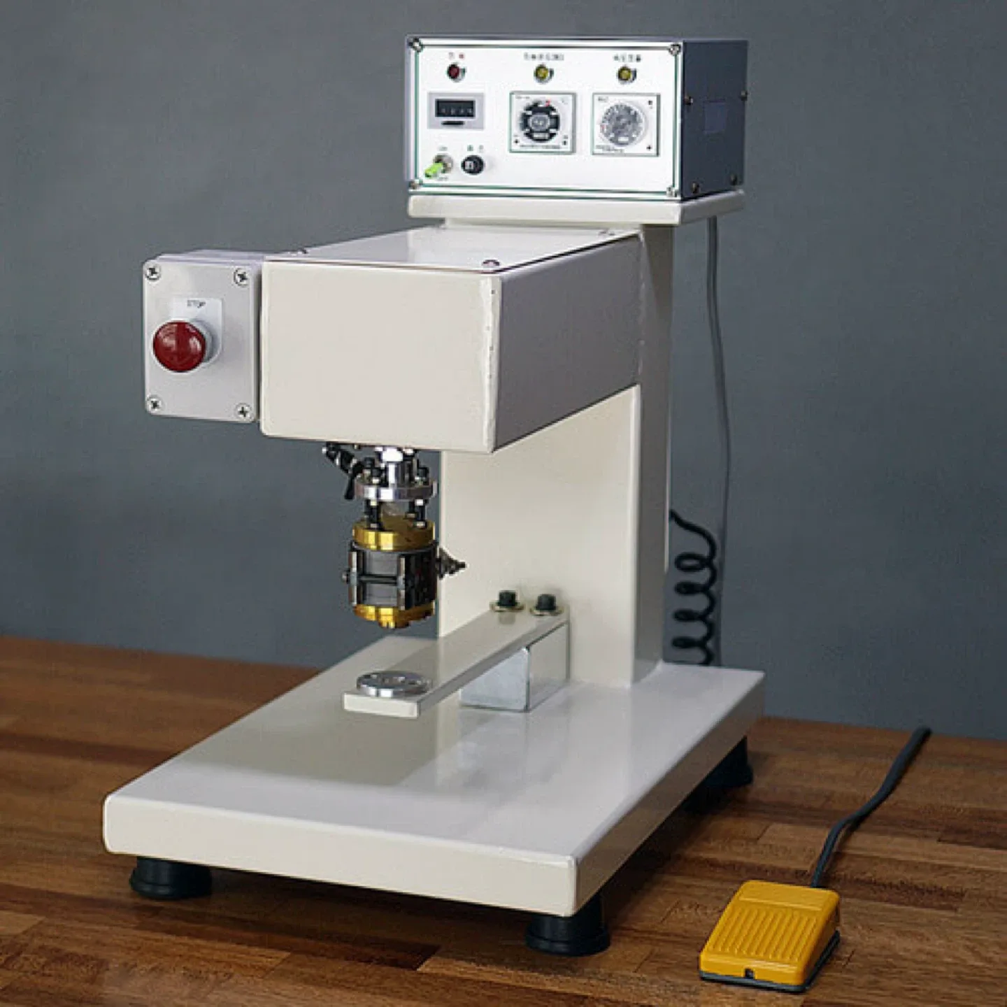 (중고)커피 아로마밸브 부착기(공압식)