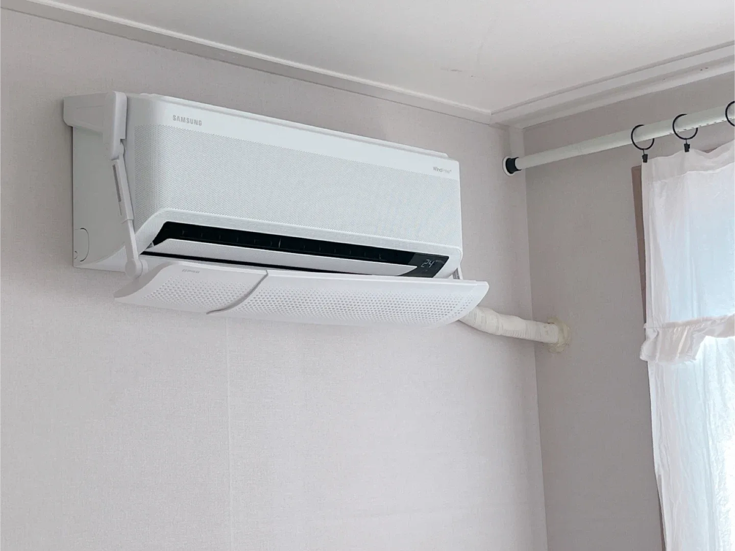 에어컨 바람막이 윈드비 새상품급