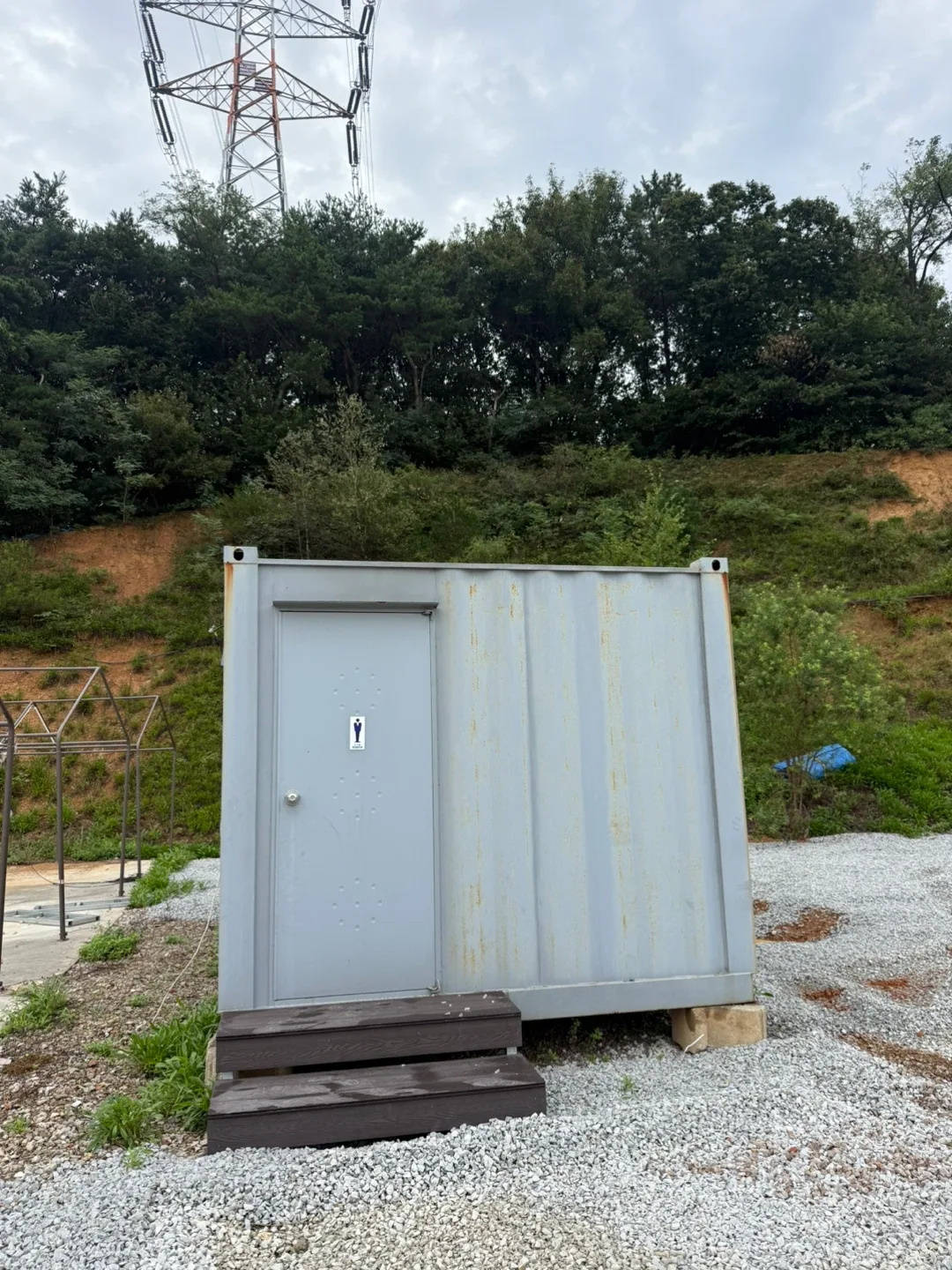 중고컨테이너 3x6 이동식 화장실/샤워 컨테이너