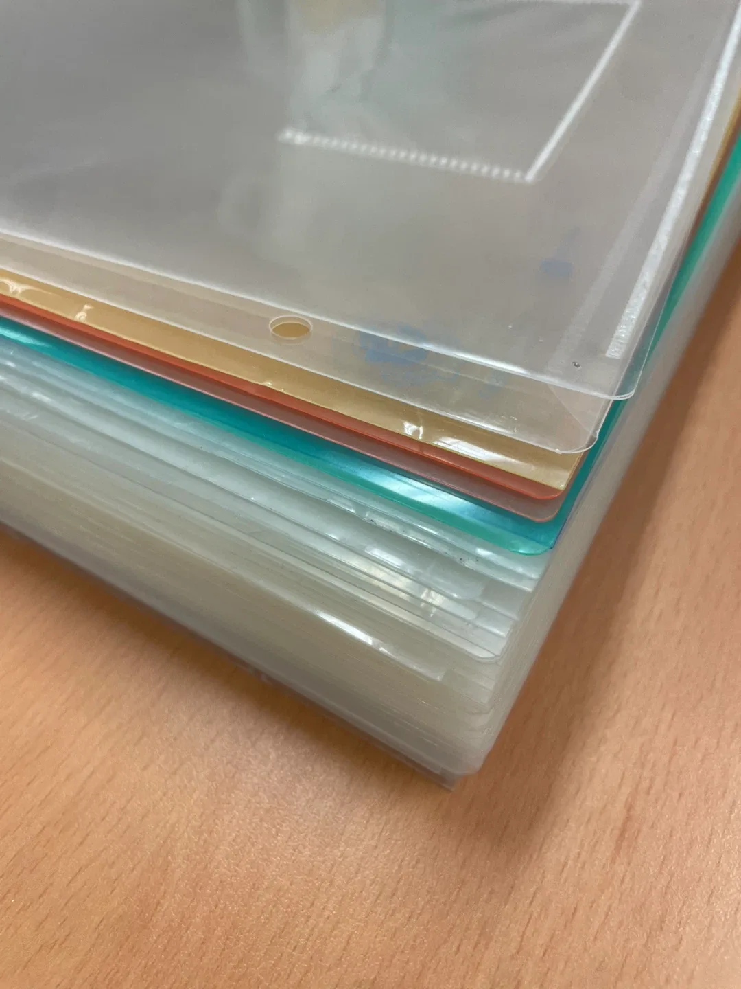 A4클리어 파일 묶음 (중고)