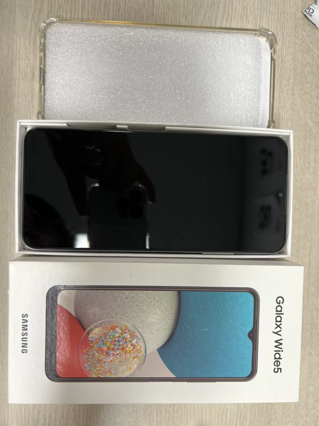 중고 갤럭시 와이드5 화이트