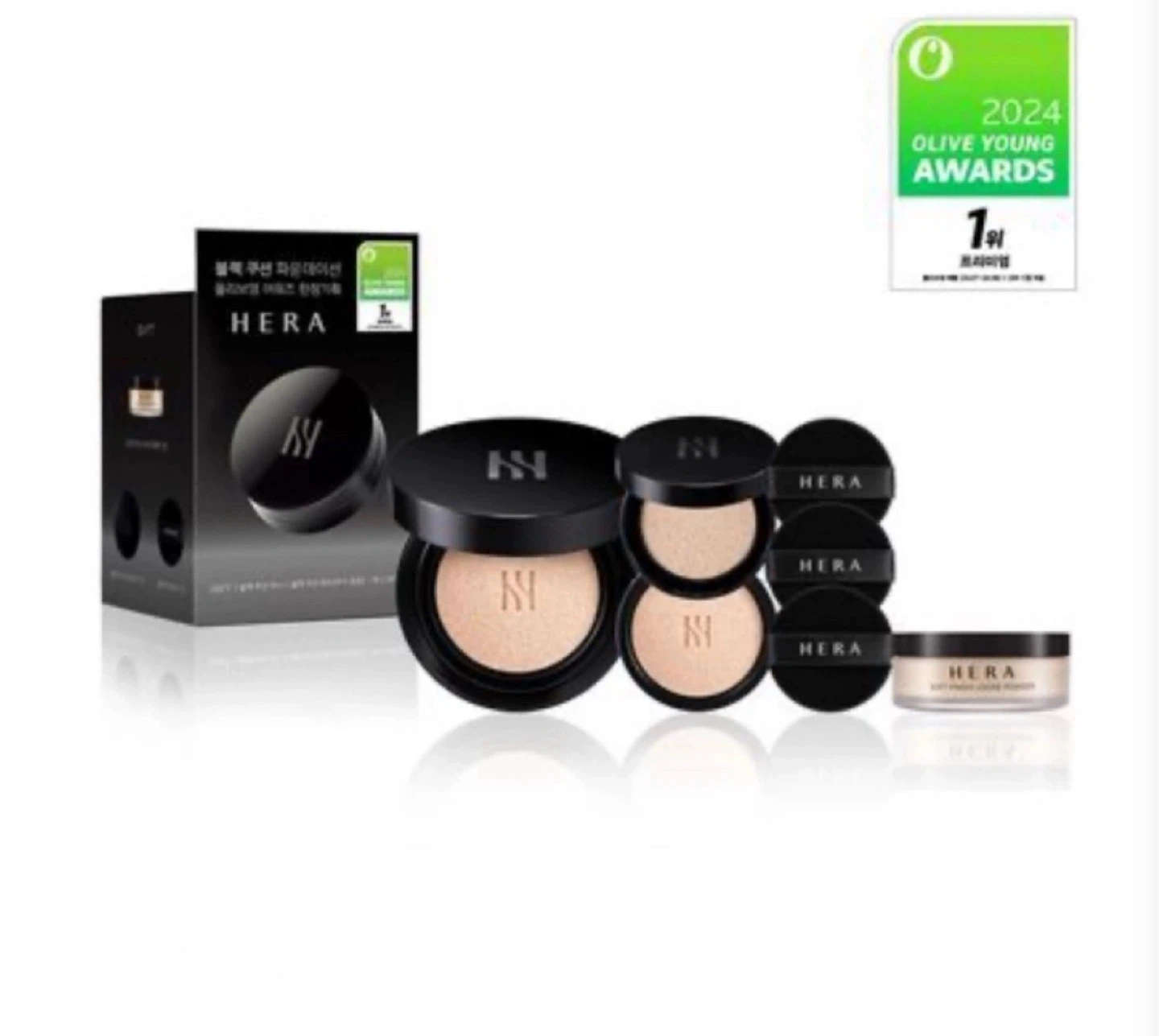헤라 블랙 쿠션 파운데이션 올리브영 어워즈 한정기획 21c1, 21n1