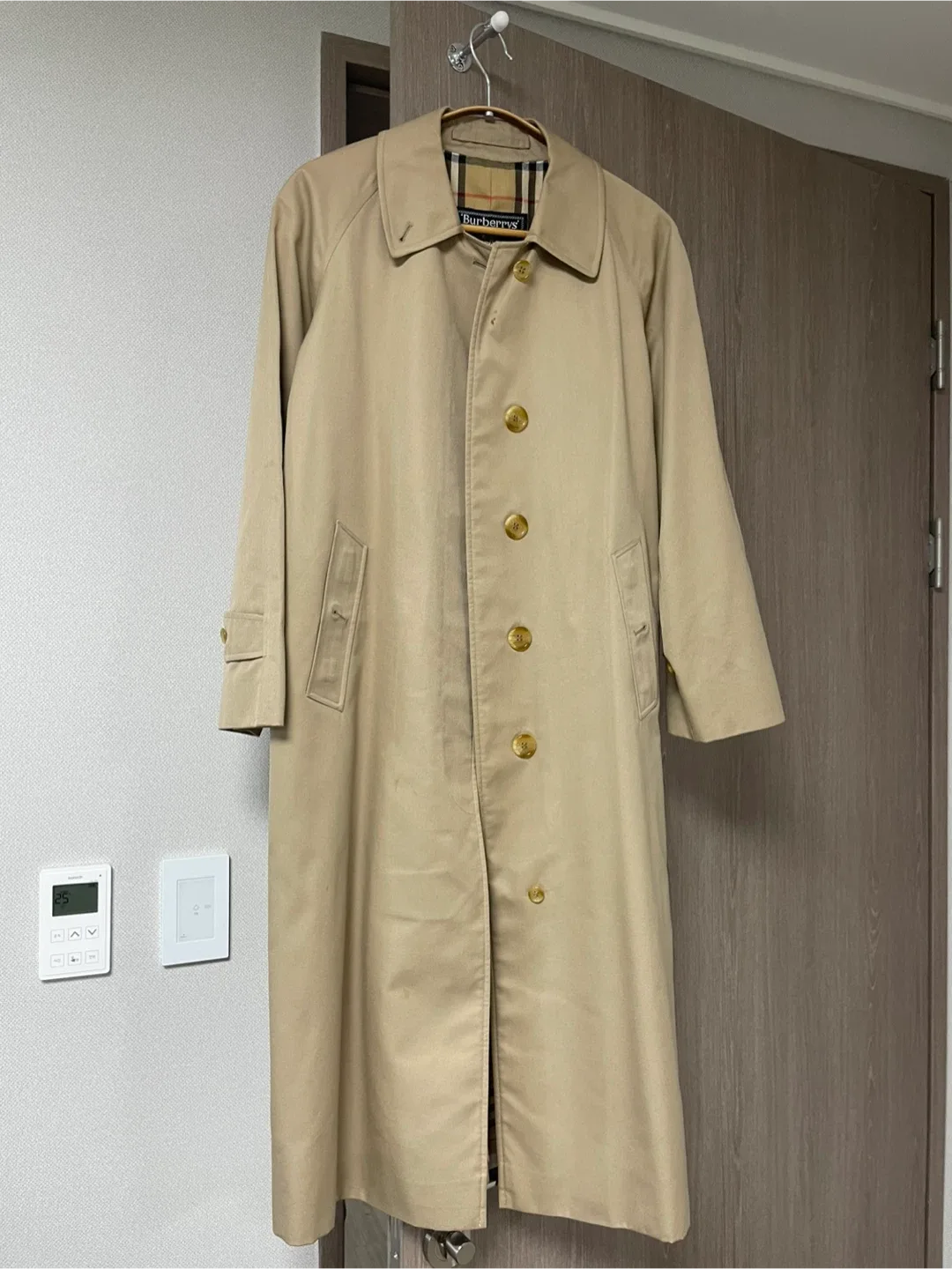 버버리 정품 트렌치 코트