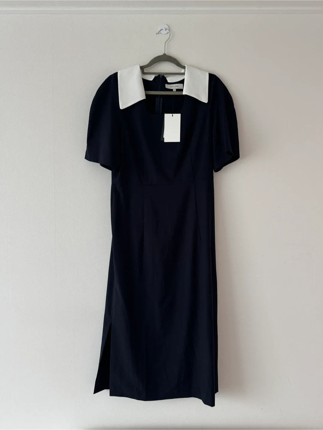 [새상품]루에브르 원피스(2사이즈,네이비)