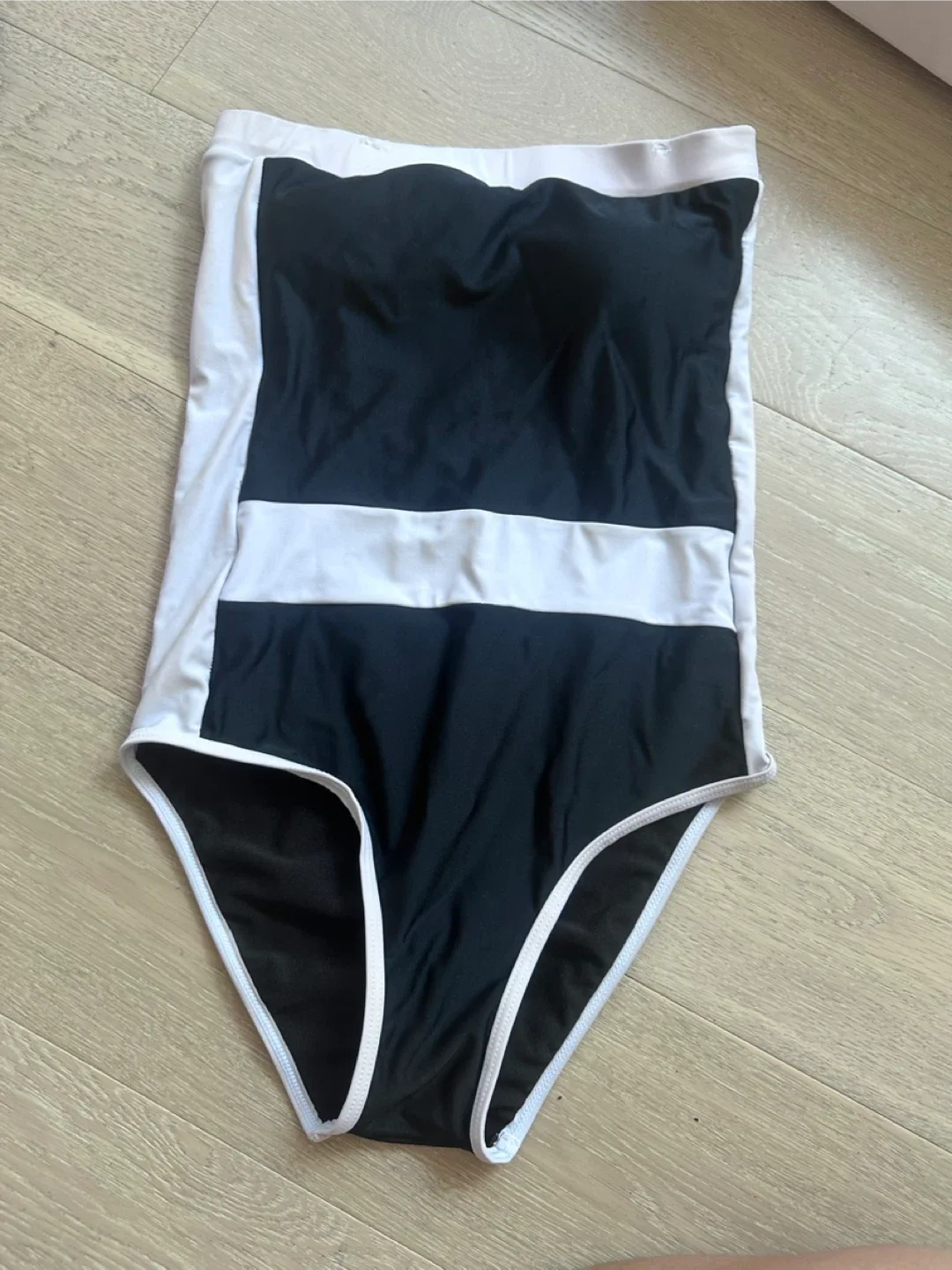 튜브탑 원피스 수영복 L 사이즈