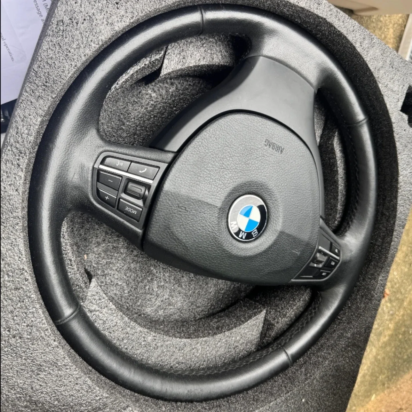BMW F바디 중고핸들