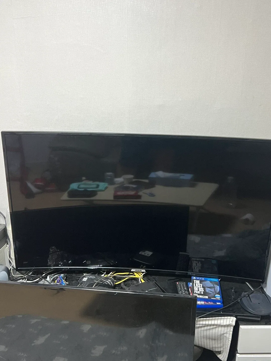 55인치 4k 중고 티비(화면안나옴)