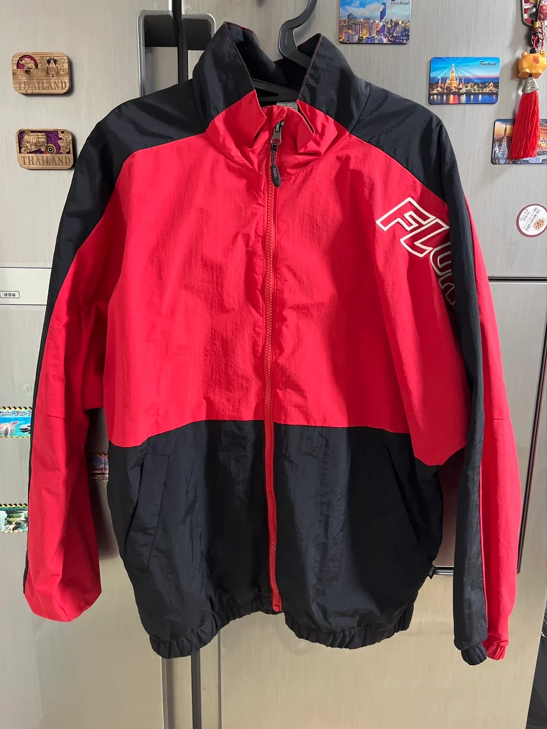 중고) 플루크 바람막이 남녀공용 M