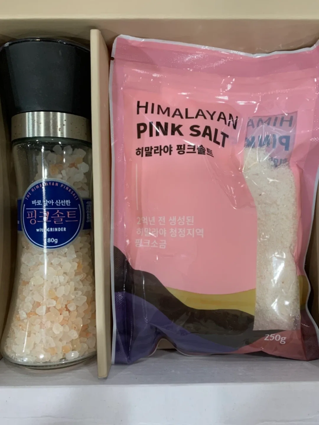 (새상품)손봉훈 천일염 핑크소금 선물세트