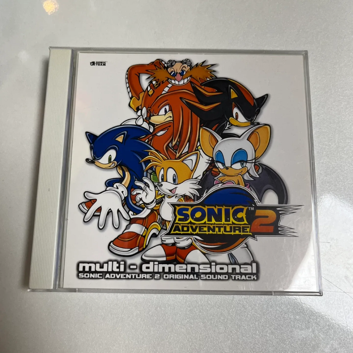 (중고) 소닉 어드벤처 2 오리지널 사운드트랙 CD - 멀티 디멘셔널