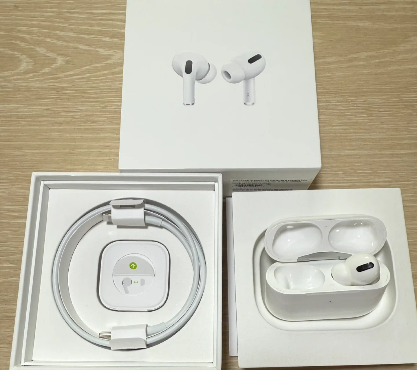 에어팟 프로(본체+오른쪽+박스)