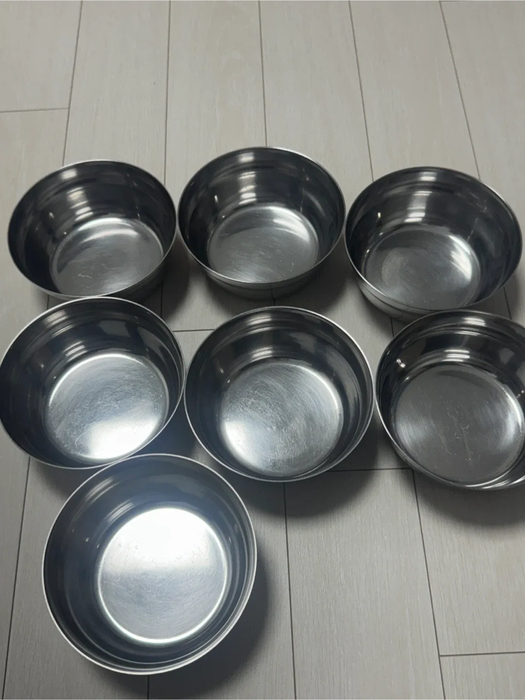 스테인레스 중고 그릇 팔아요