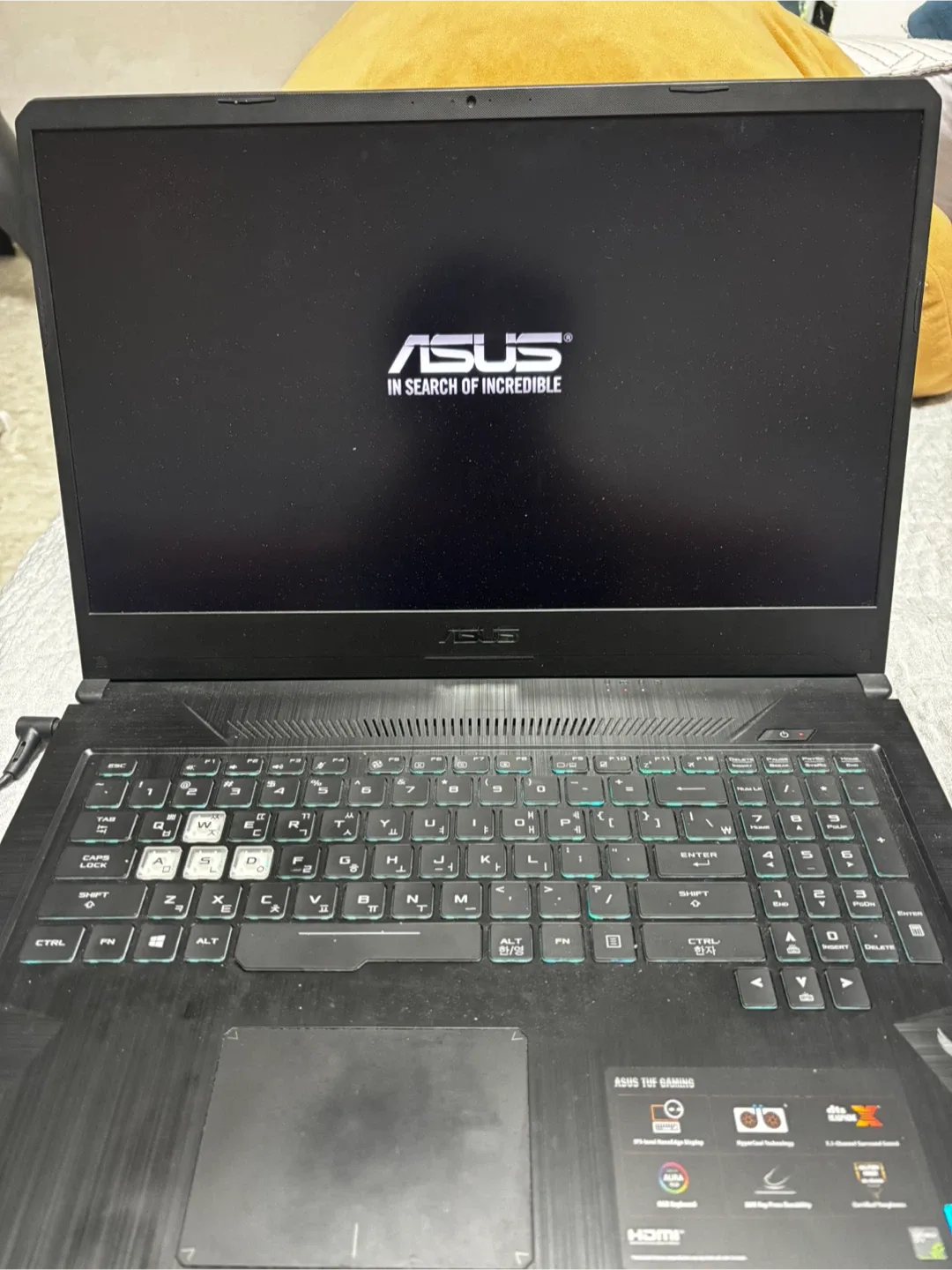 고성능 노트북 ASUS TUF 게이밍 FX705G 팝니다