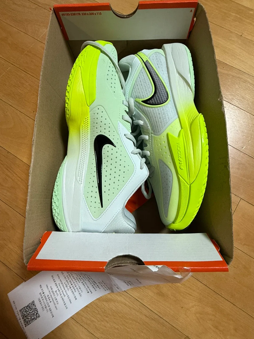 [극미중고]나이키 G.T. 컷 크로스 EP 농구화(민턴화로도 좋아요)