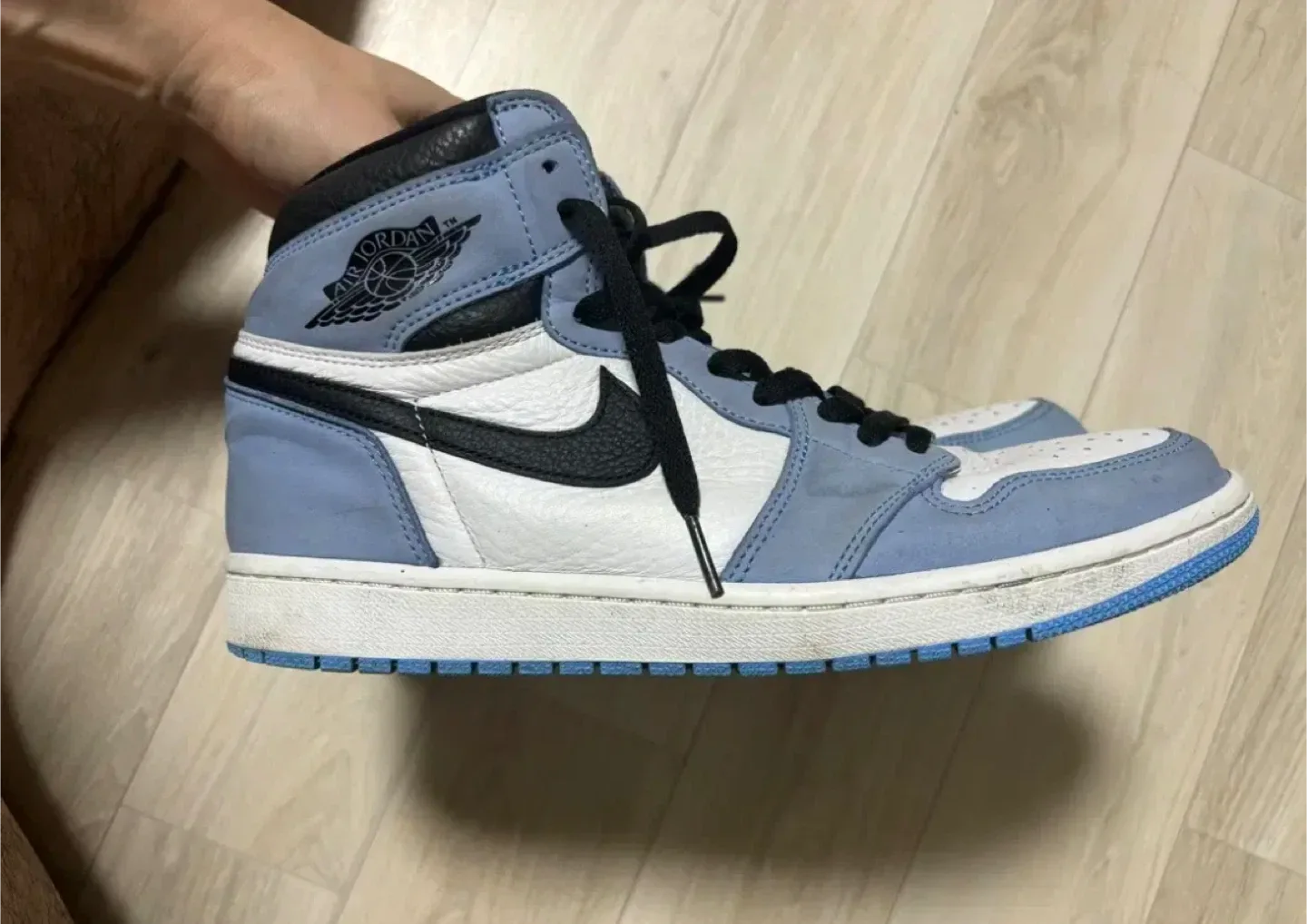 나이키 에어 조던 1 하이 유니버시티 블루 UNC 280 중고
