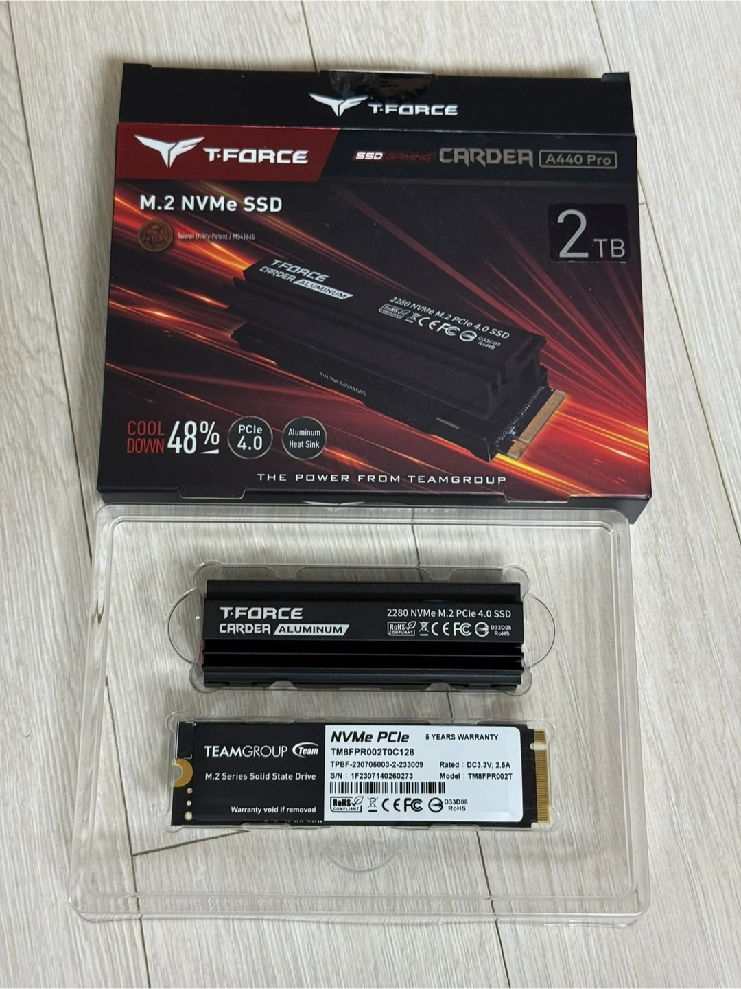 팀그룹 티포스 SSD NVMe M.2 A440 PRO 히트씽크 2테라 2tb (소니 PS5 플스5 사용) | 디지털기기 | 당근 ...