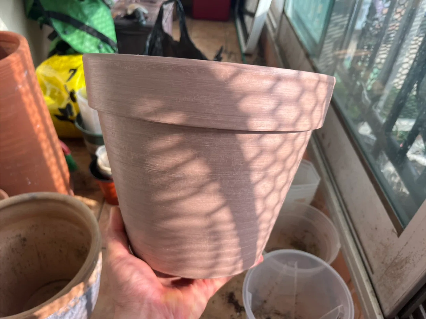 중고 플분,화분 모음