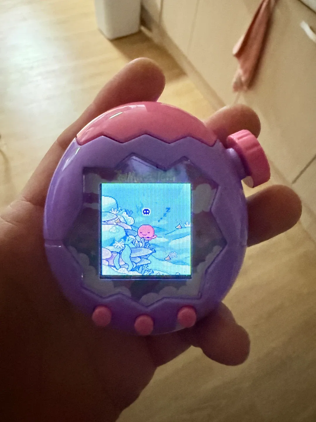 다마고치 파라다이스 퍼플 중고