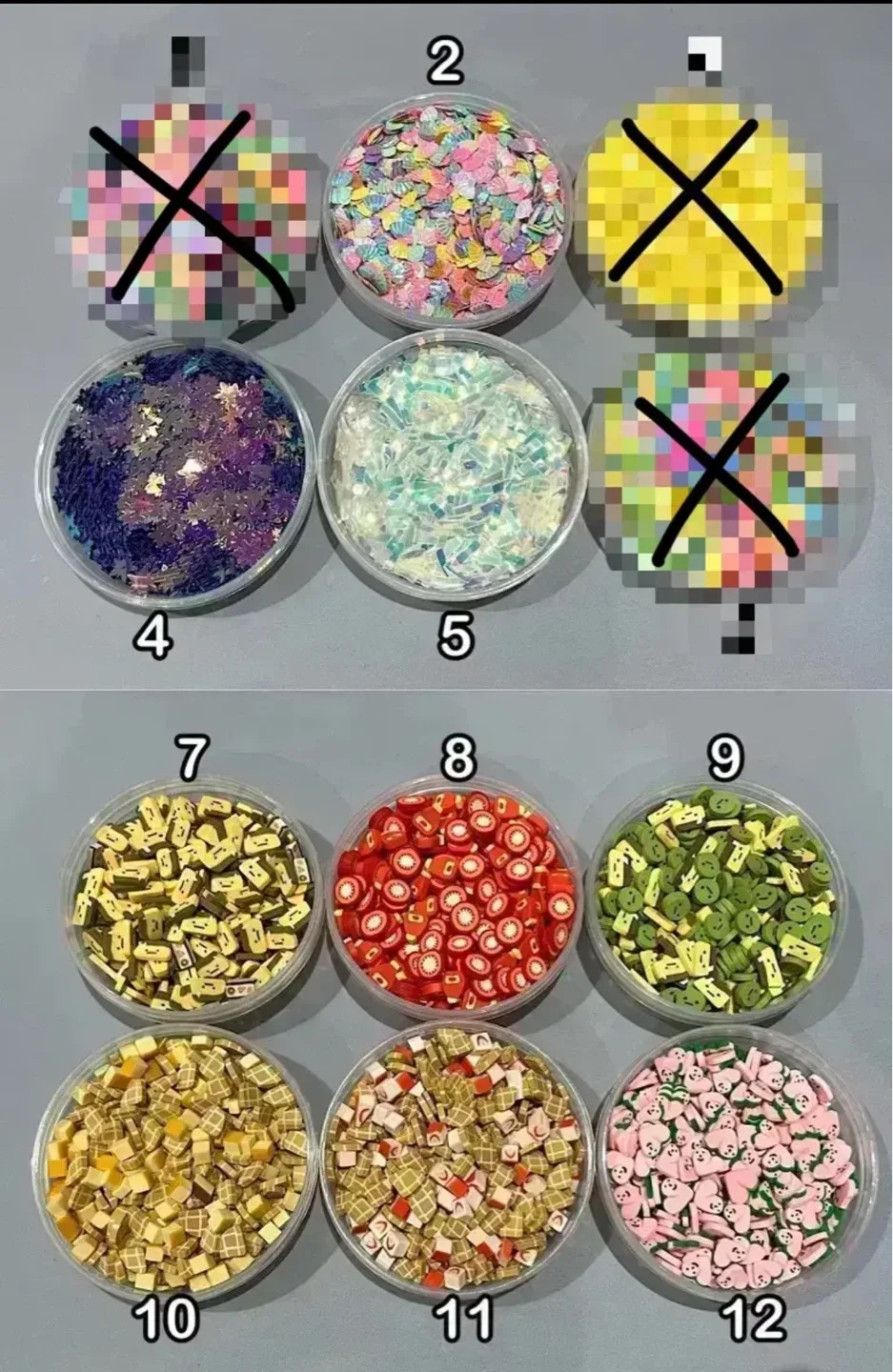 인스타 슬라임 중고비즈 1 (재료 비즈 파츠)