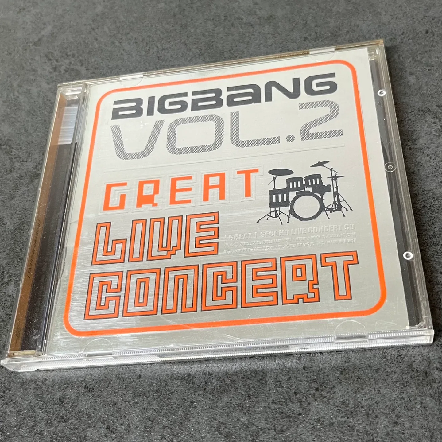 중고] BIGBANG VOL.2 GREAT LIVE CONCERT CD