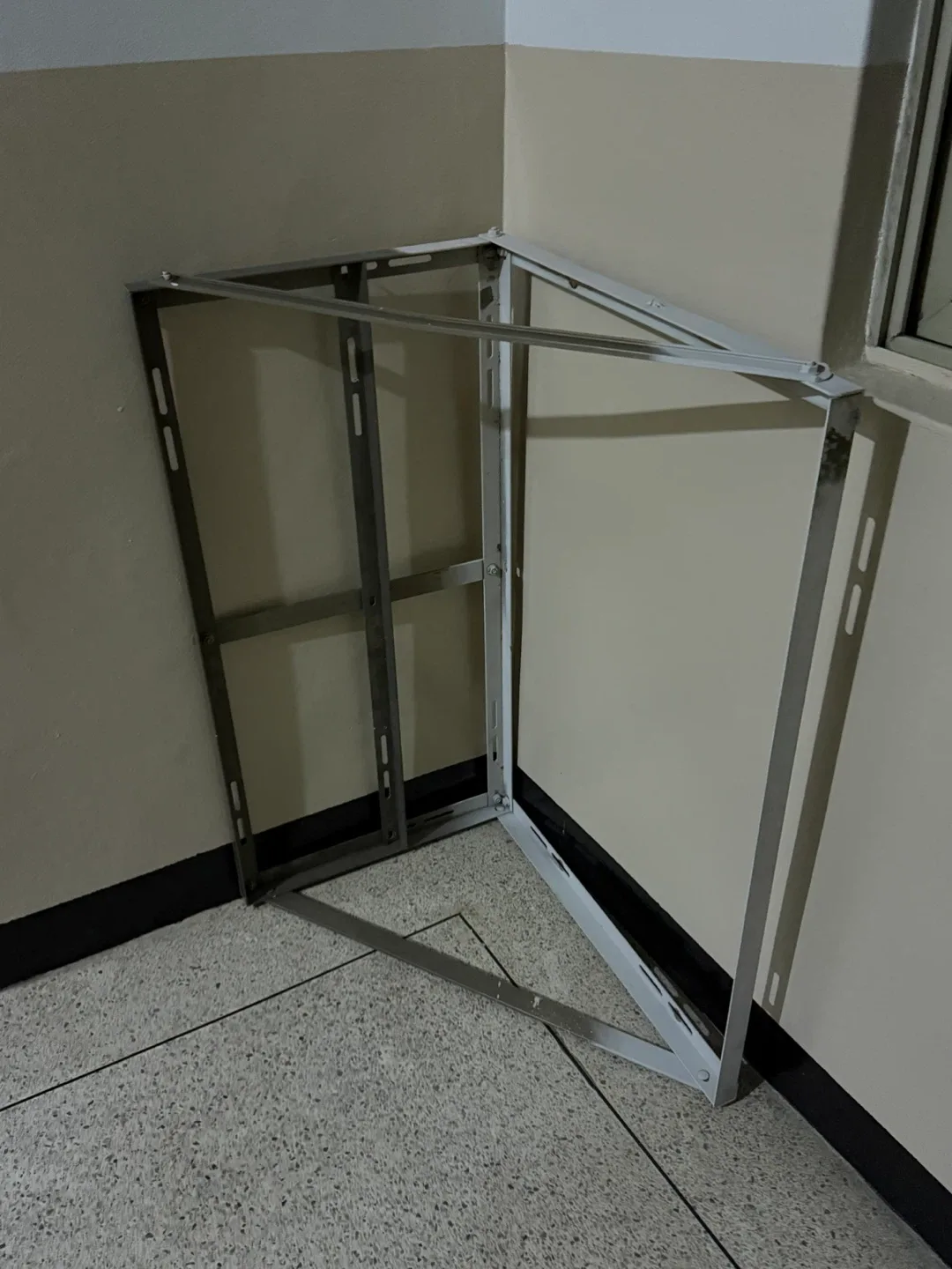 에어컨 실외기 거치대 앵글