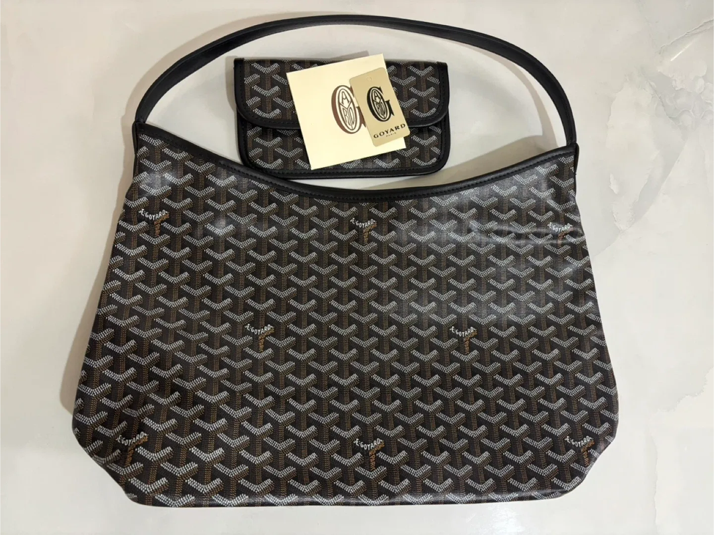 고야드 호보백 카드지갑 세트(새상품)