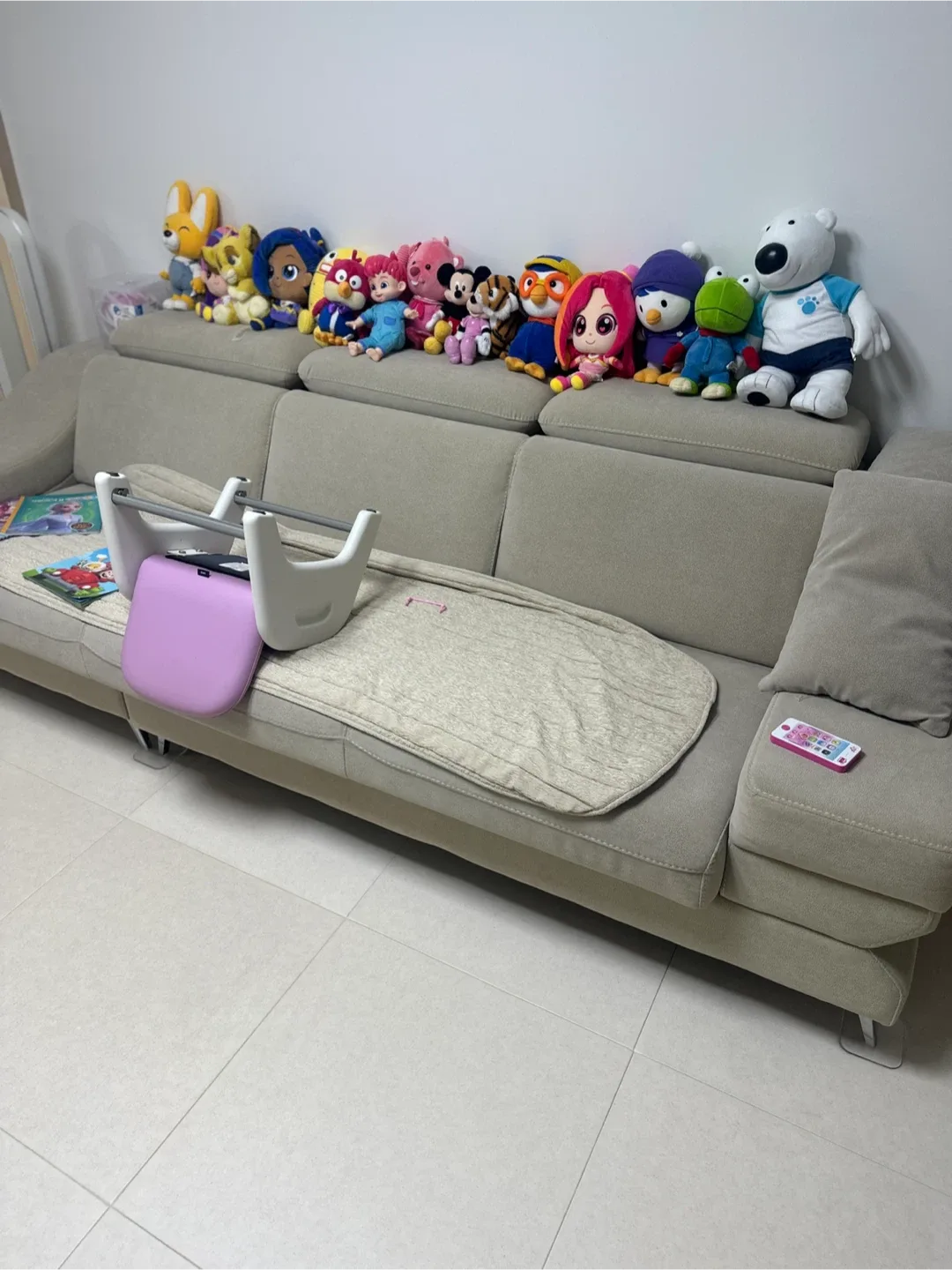 [상태굿] 베이지색 중고 소파