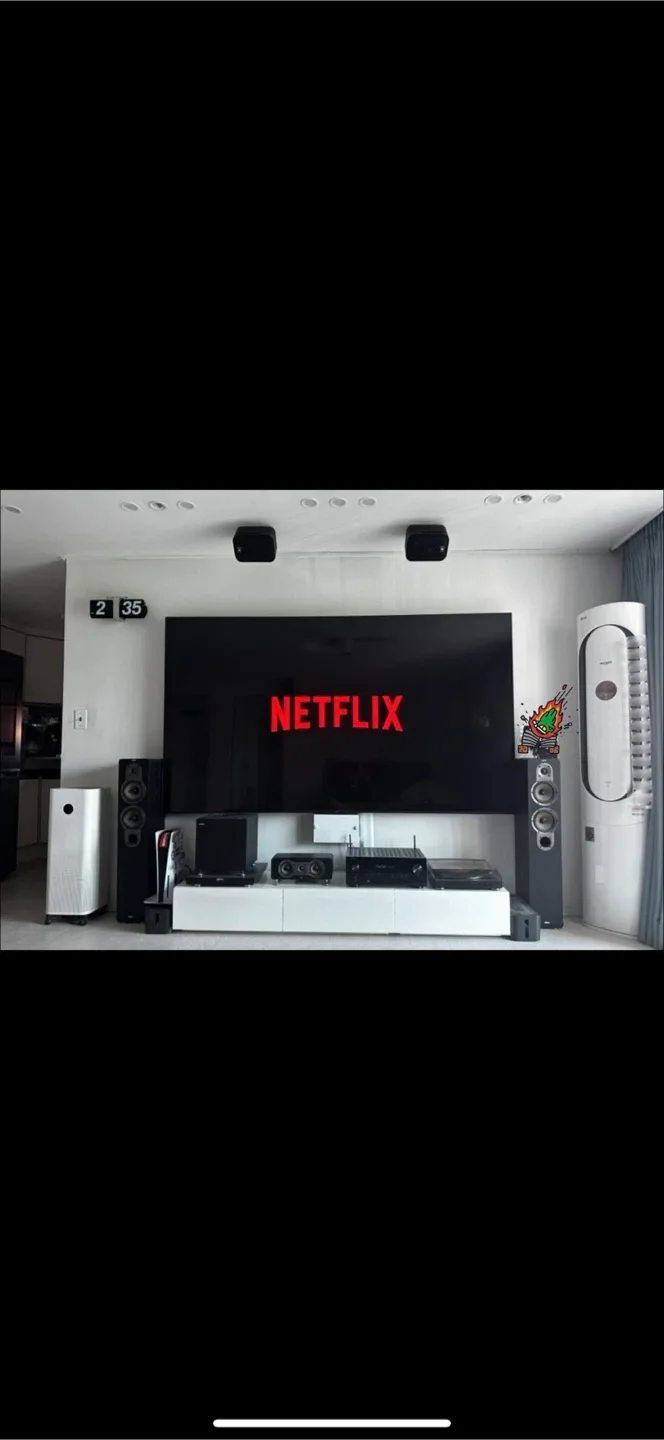 야모 S426 5.1채널 홈시어터 스피커+애쉬톤 톨보이,우퍼 방진패드