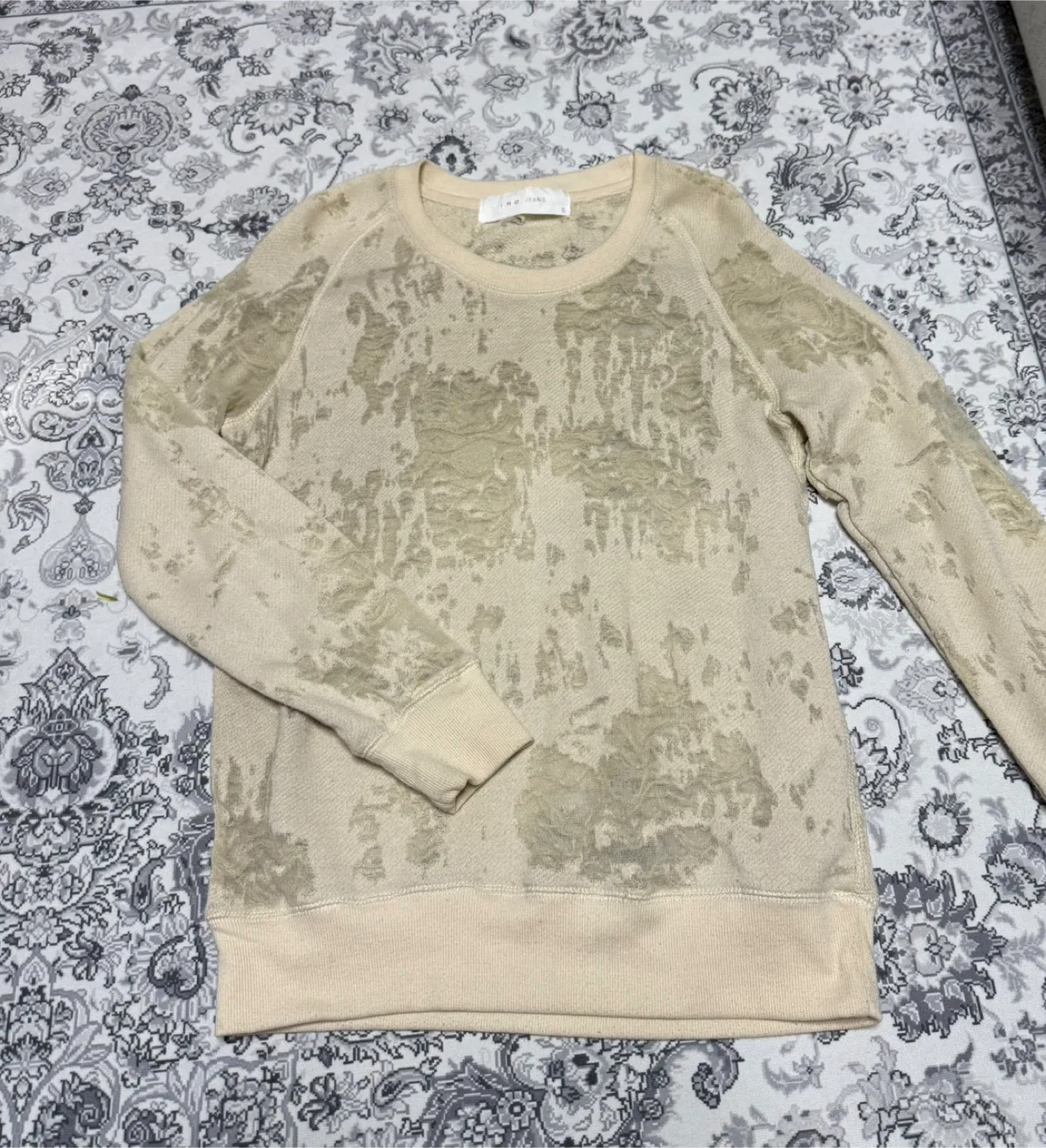 IRO.JEANS 베이지 스웻셔츠 S 택포가