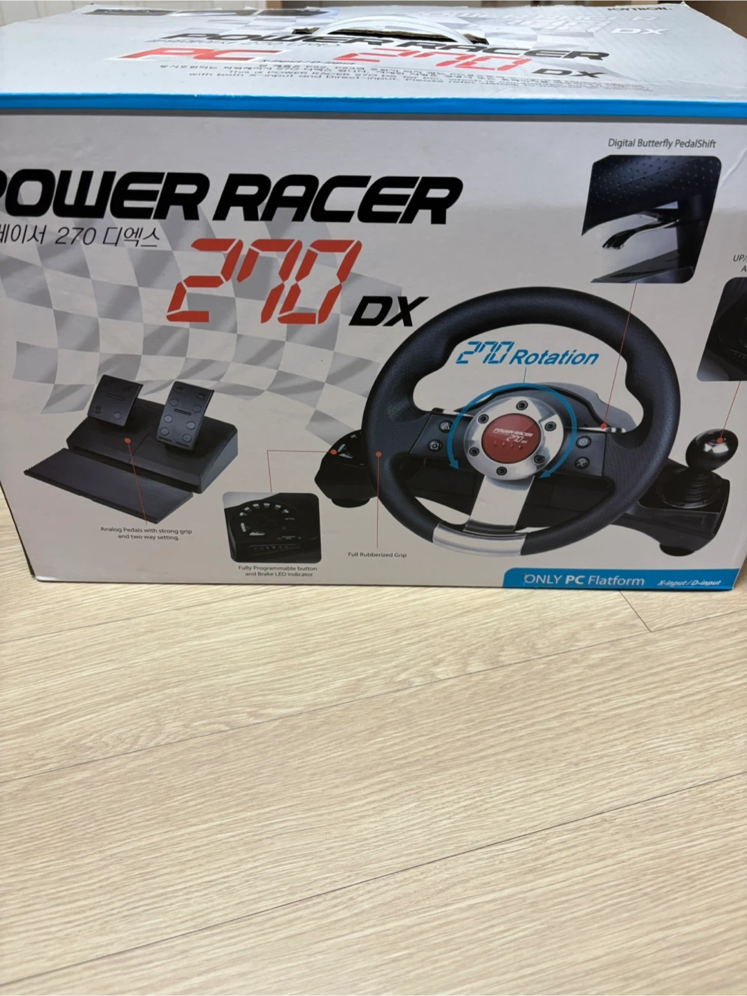 조이트론 파워레이서 270DX 레이싱휠 | 취미/게임/음반 | 당근 중고거래