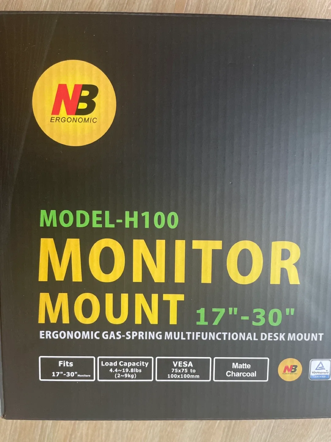 NB H100 모니터 암