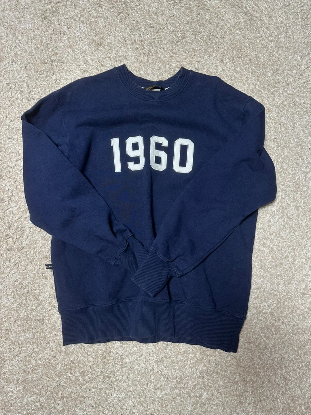 [유니폼브릿지][중고] 1960 스웨터셔츠 맨투맨 네이비 L