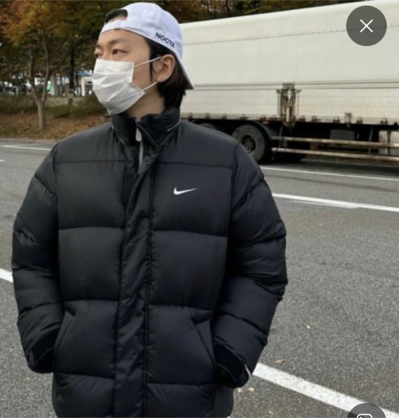 나이키 써마핏 패딩 XL