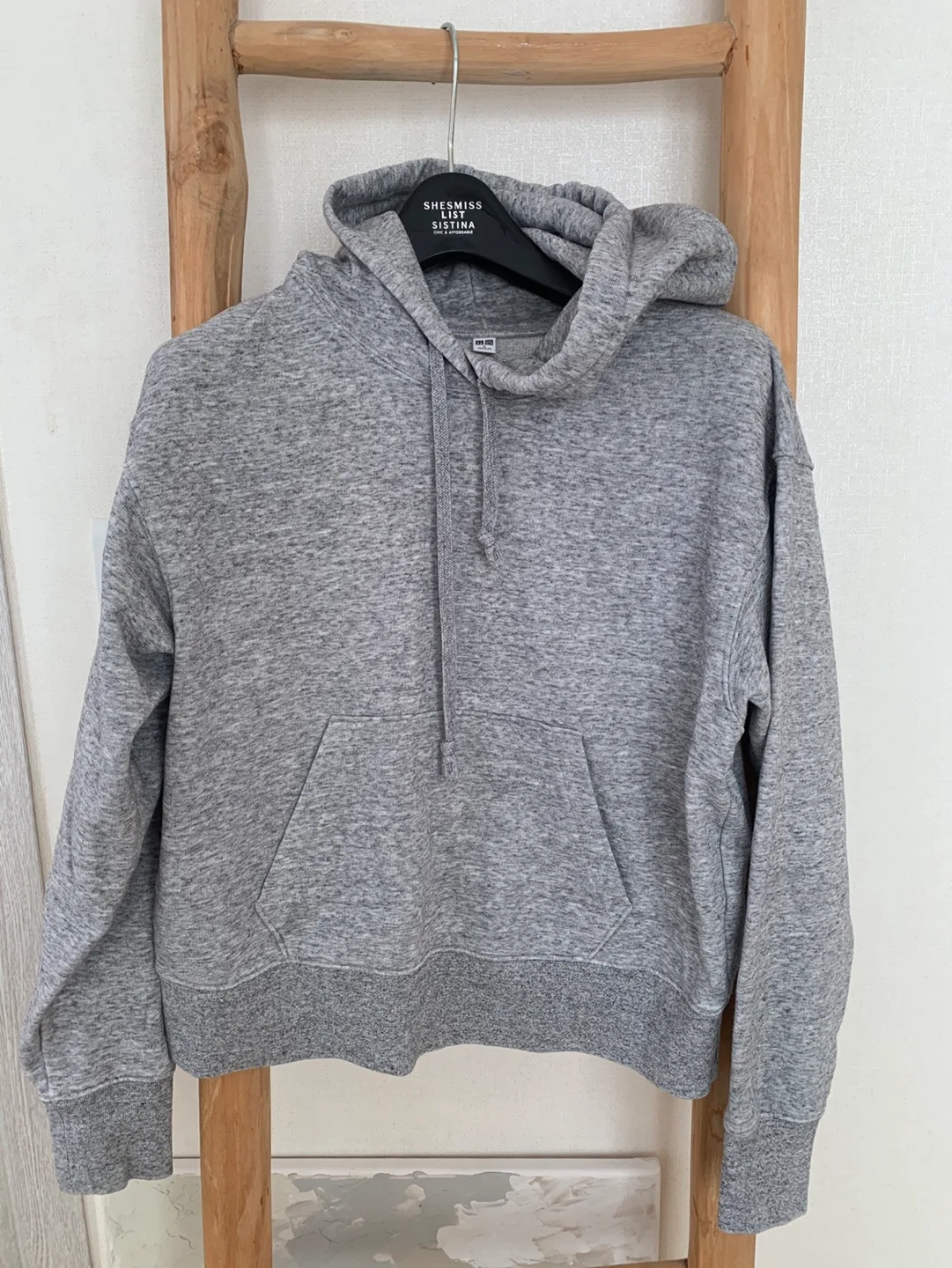 유니클로 여성 후드티