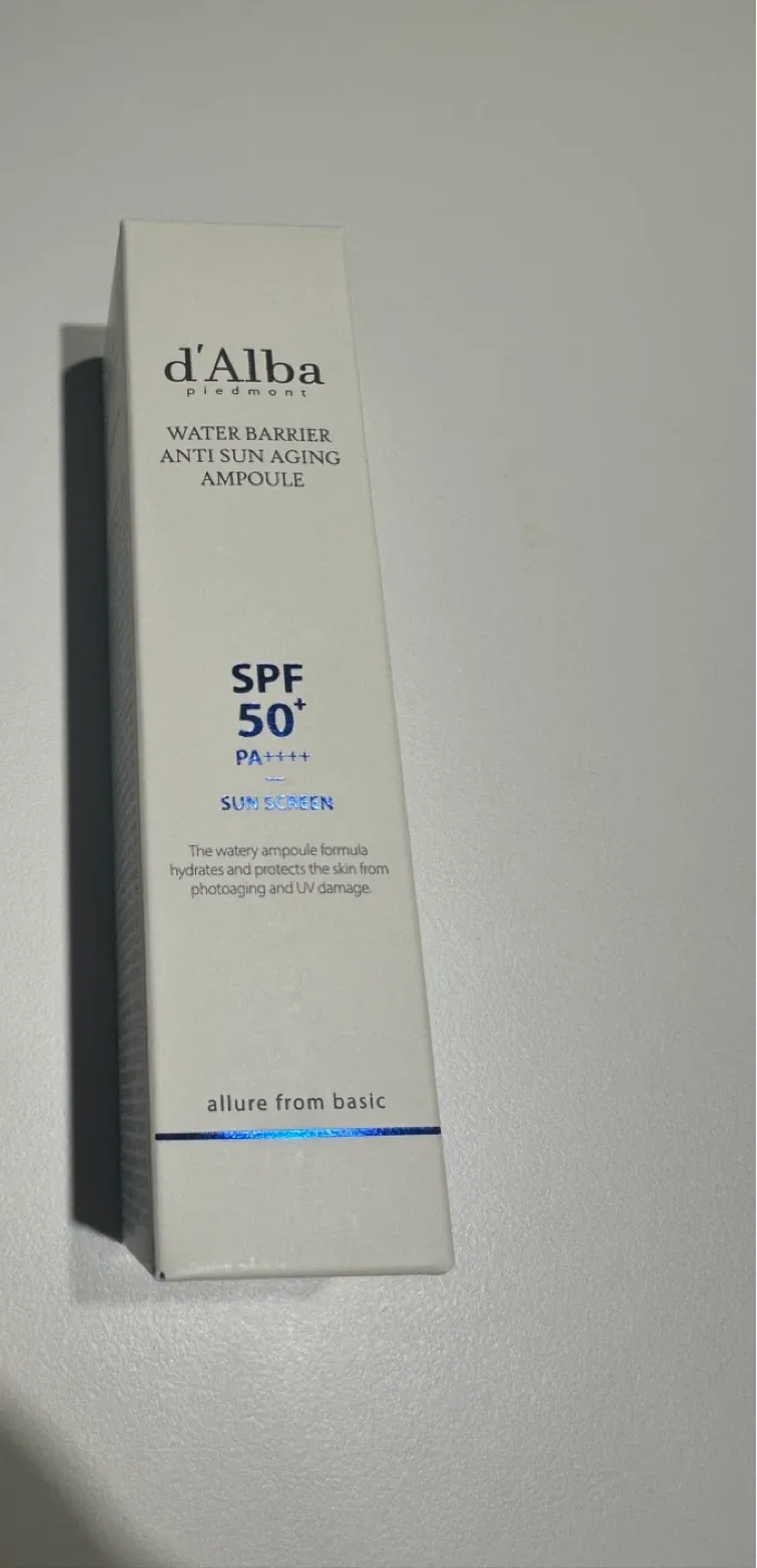 달바 워터 선크림 새상품