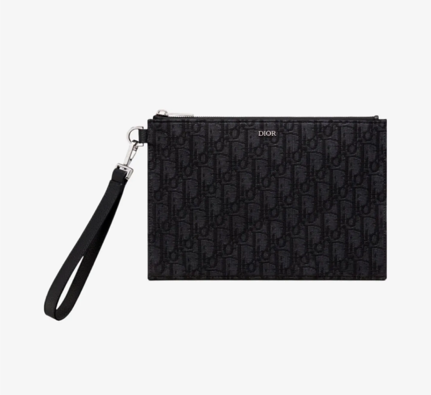 Dior A5 오블리크 자카드 파우치