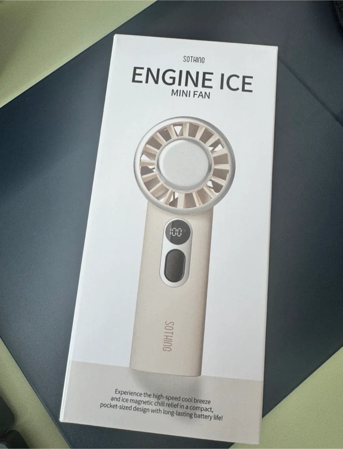 소싱 엔진 아이스 미니 선풍기 새상품