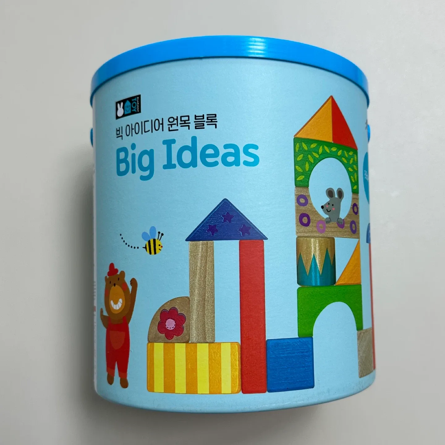 블루래빗 원목 블록(새상품)