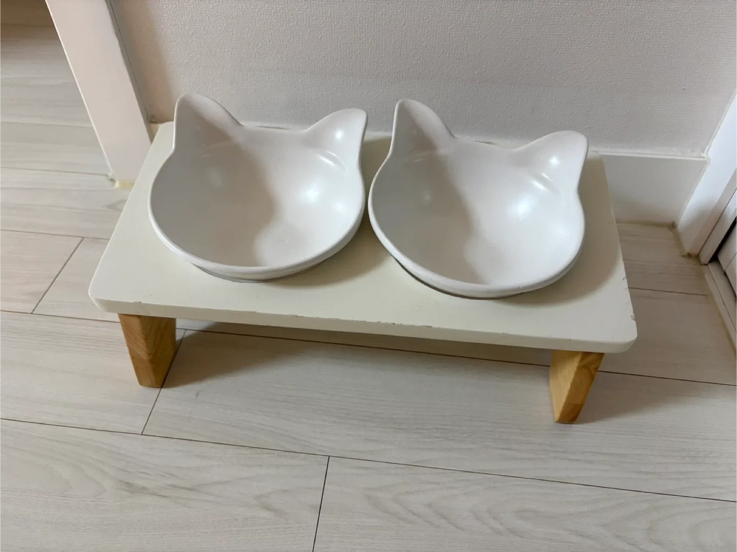 Affetto 고양이 식기 세트