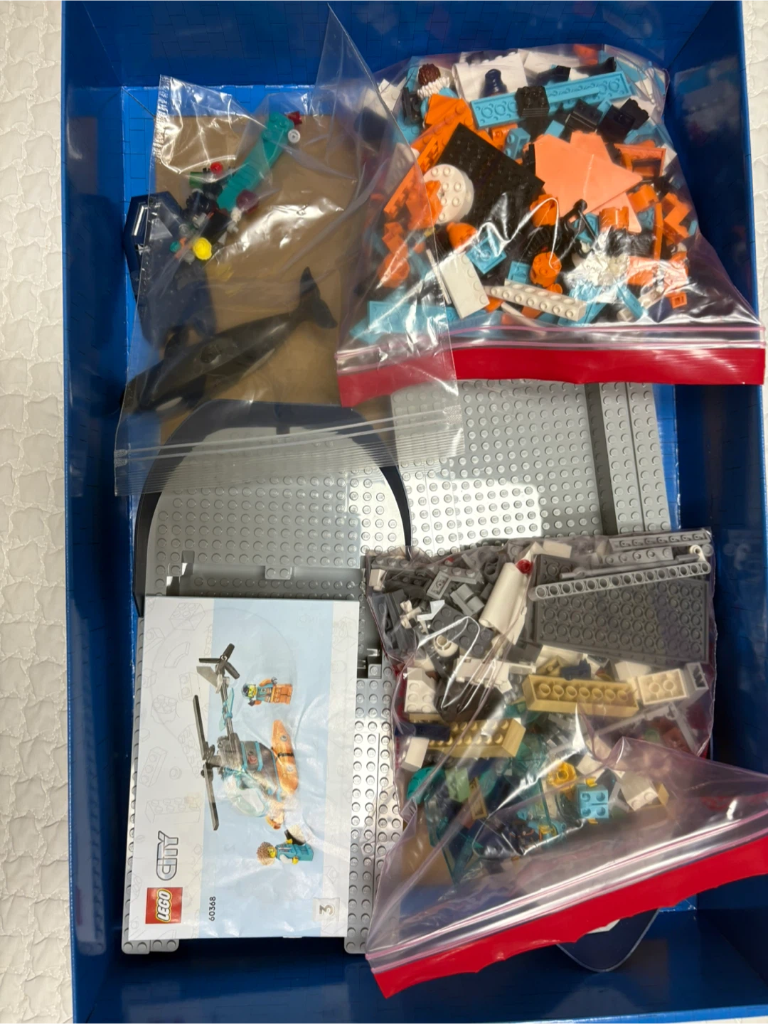 레고 시티 북극 탐험선 60368