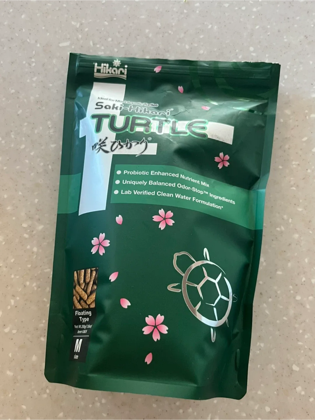 중고 반수생 거북이 사료 히카리 사키 히카리 거북이 사료