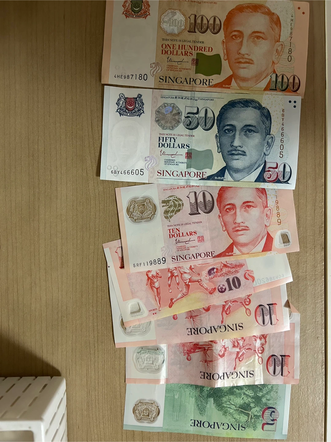 싱가포르달러 195