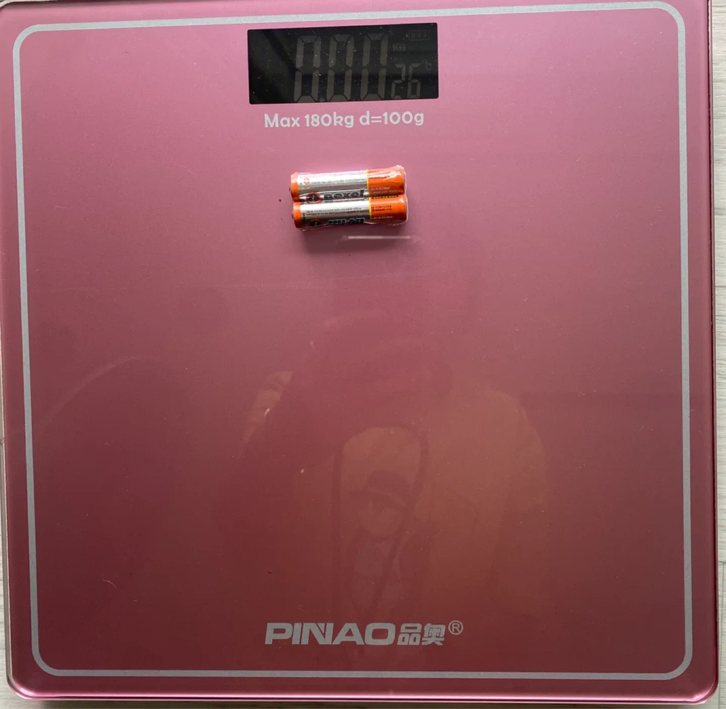 PINAO 핑크 체중계(중고)팝니다