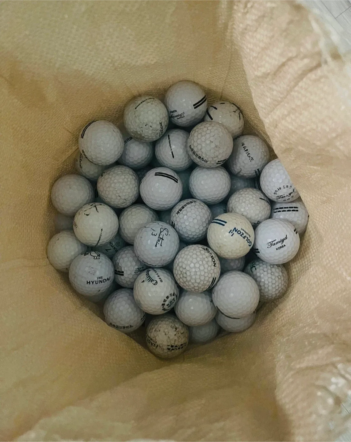 [중고] 골프공팝니다 .