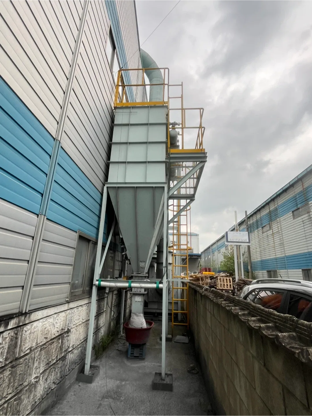 중고 집진시설 팝니다