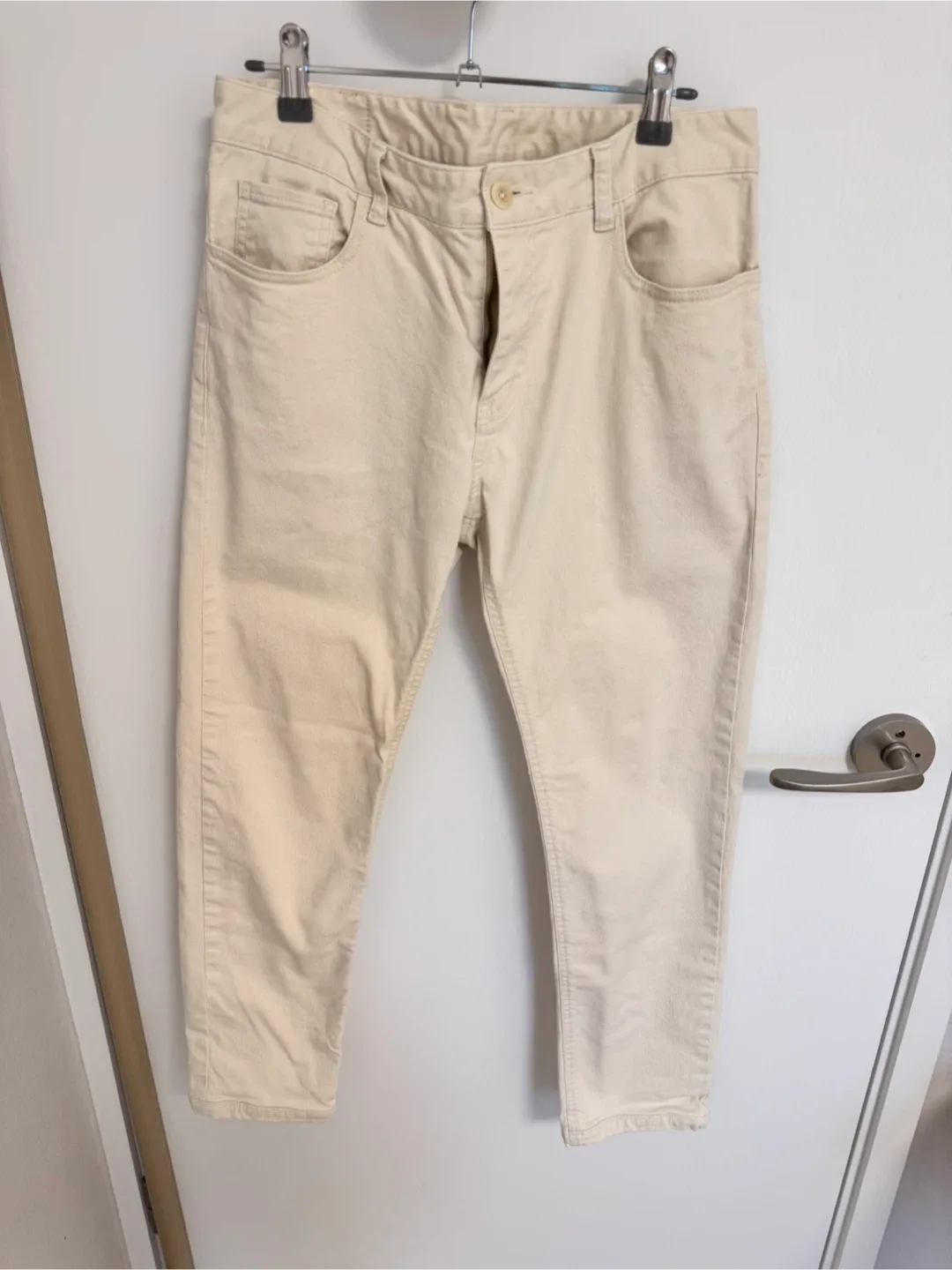 빈폴 베이지 면바지 31사이즈