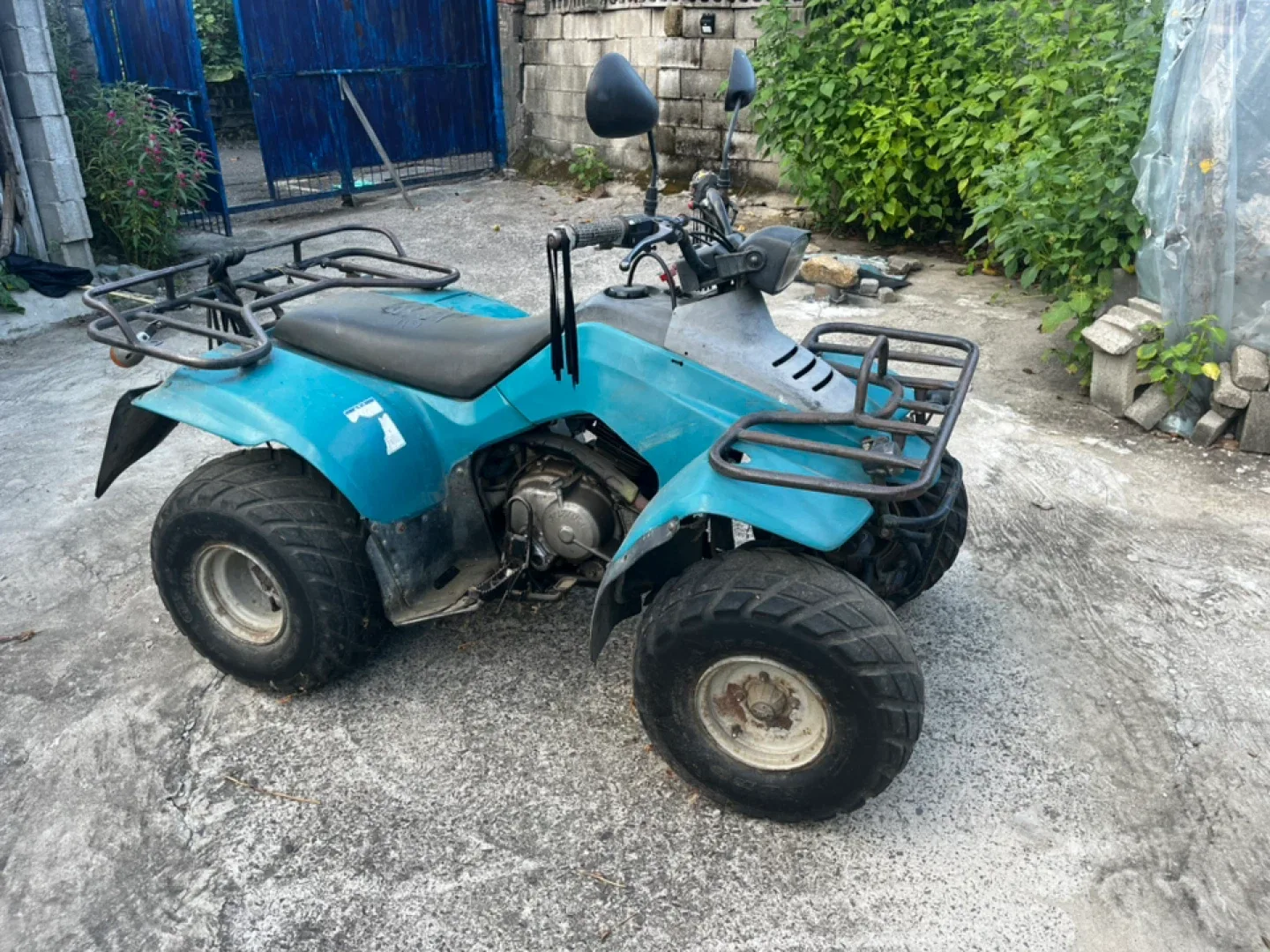 중고 사륜 오토바이