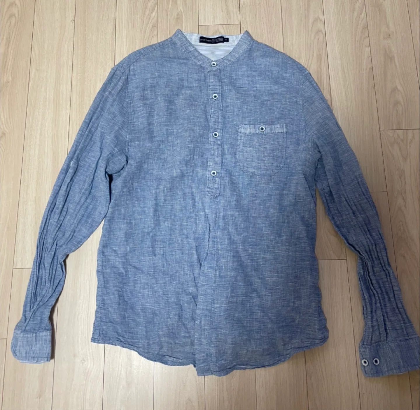 { 남성패션 } 유즈앤뎀 린넨 셔츠 105